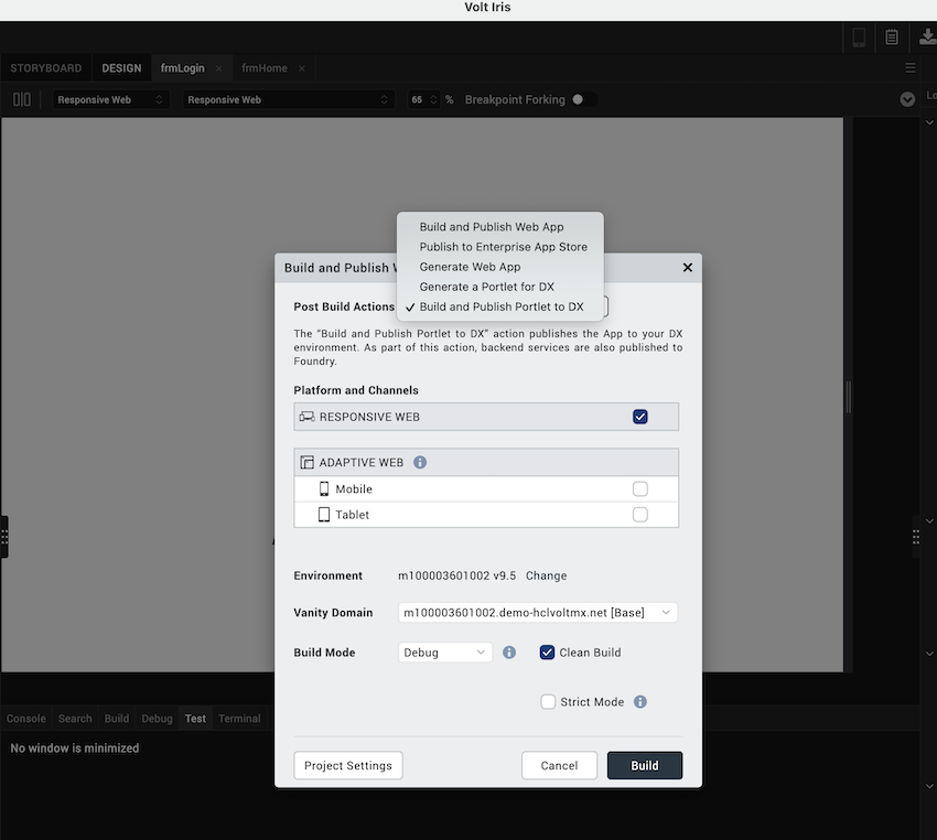 Build Options