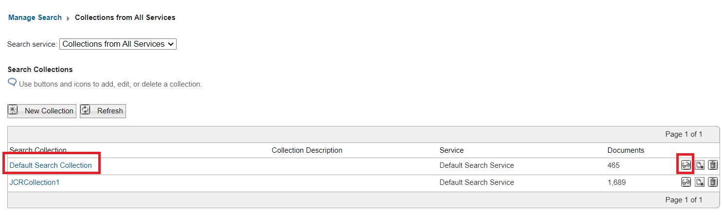 Properties Sections